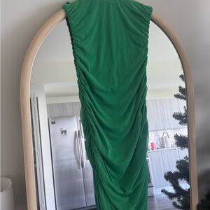 See You Monday Vibrant Green Fabric